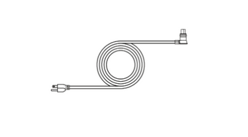 Кабель змінного струму (Роутер) 1,8 м (6 футів) HP ACCable Router фото